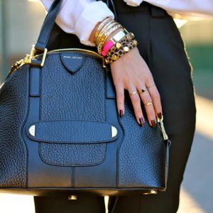 Black Marc Jacobs Large Sutton Dome bag